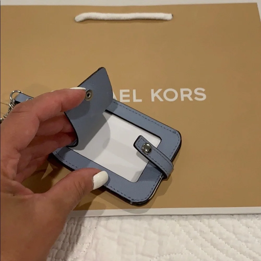 COPY - Michael Kors Montauk luggage tag Key Fob lanyard - Picture 4 of 6